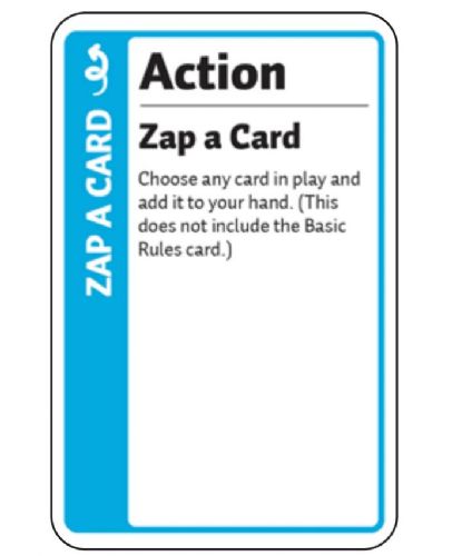 Zap-A-Card fluxx promo card